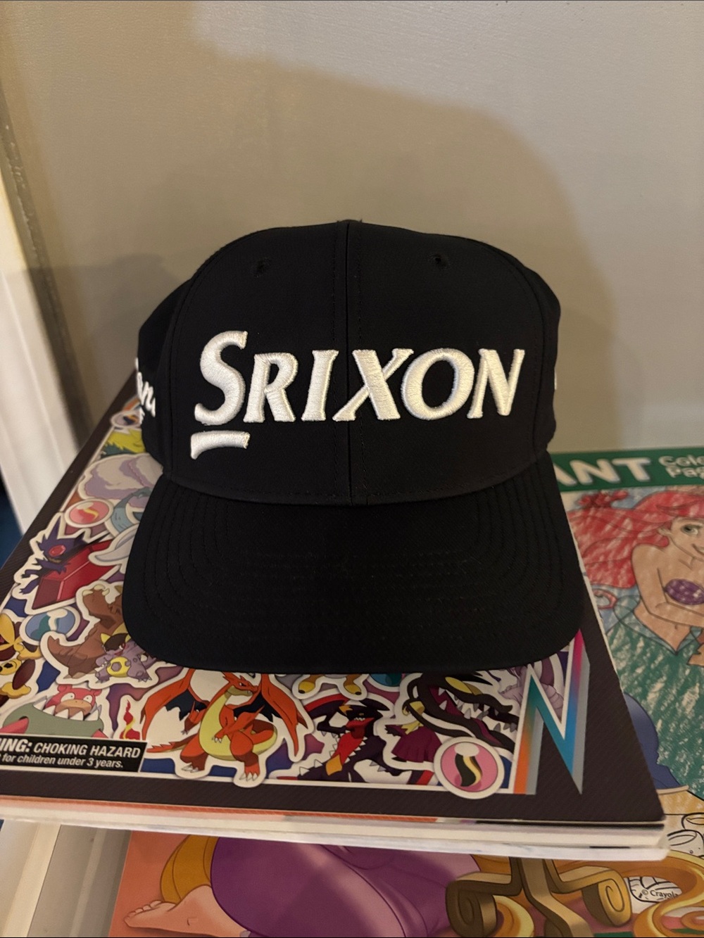 Srixon Black Embroidered Golf Hat